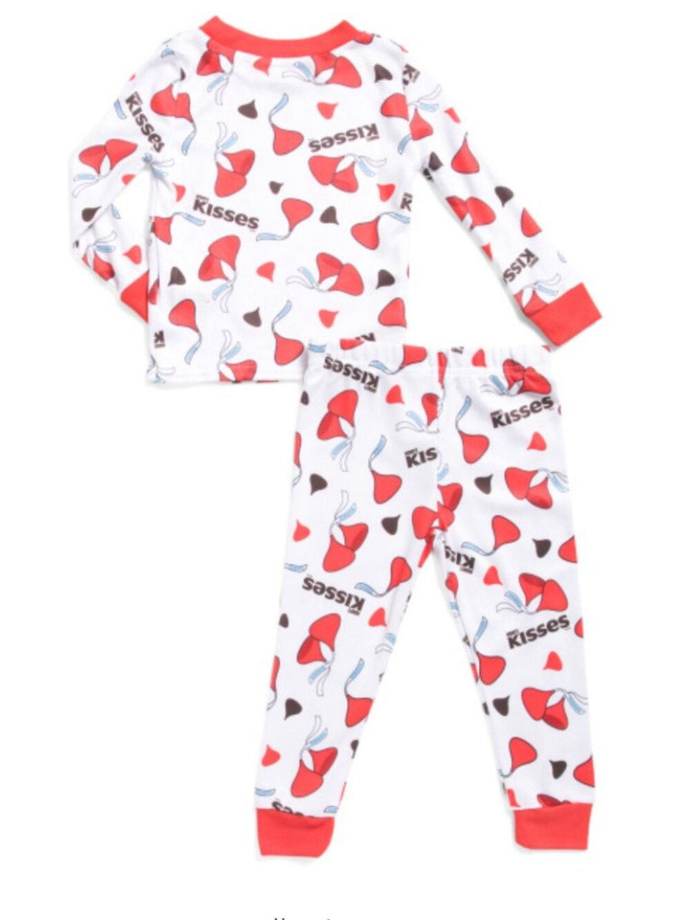 NWT HERSHEYS Toddlers 2pc Candy Print Hacci Pajama Top and Matching Pants Set